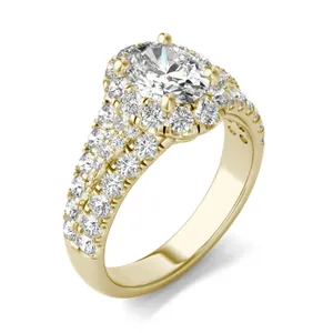Oval Signature Pavé Accented Halo image, Oval Signature Pavé Accented Halo