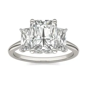 Radiant Signature Baguette Three-Stone image, 