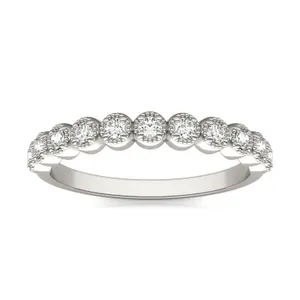 Milgrain Halo Ring image, 