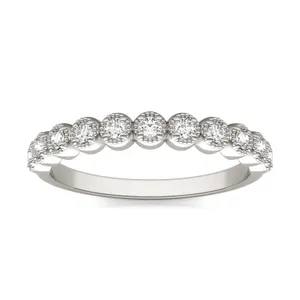 Milgrain Halo Ring image, 