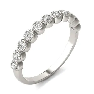 Milgrain Halo Ring image, 