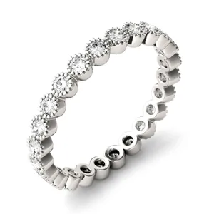 Beaded Bezel Illusion Eternity image, 