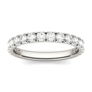 French Pavé Wedding Ring (7/8 ct. tw. DEW) image, 