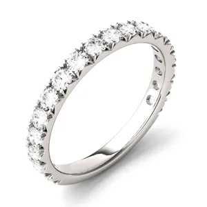 French Pavé Wedding Ring (7/8 ct. tw. DEW) image, 