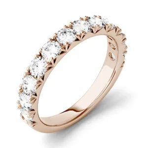 French Pavé Wedding Ring (1 1/5 ct. tw. DEW) image, 