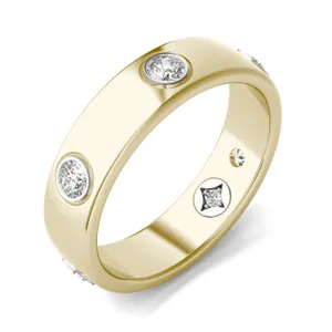 Signature Bezel Wedding Ring (3/8 ct. tw.) image, 