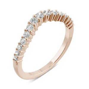 Perfect Fit Curved Wedding Ring image, 