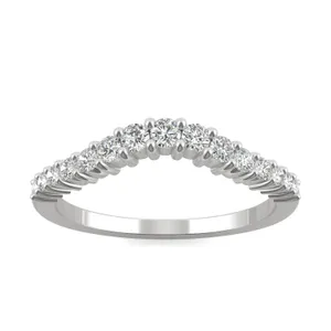 Perfect Fit Curved Wedding Ring image, 