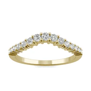 Perfect Fit Curved Wedding Ring image, 
