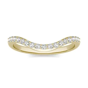 Elongated Cushion Signature Accented Halo Classic Matching Band image, Elongated Cushion Signature Accented Halo Classic Matching Band