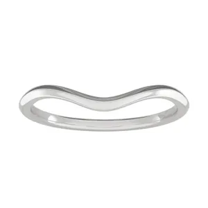 Oval Signature Halo Petite Matching Band image, 