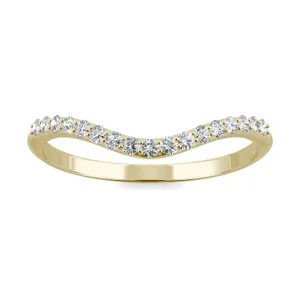 Pear Signature Accented Halo Classic Matching Band image, Pear Signature Accented Halo Classic Matching Band