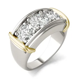 Maximus Three-Stone Ring image, 