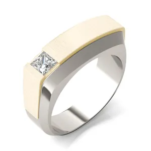 Asymmetrical Princess Signature Ring image, 