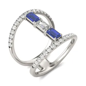 Sapphire Journey Statement Ring image, 