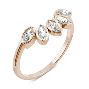 Tulip Curved Wedding Ring image, 