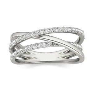 Double Row Orbit Ring image, 