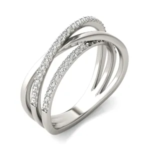 Double Row Orbit Ring image, 