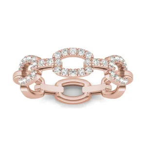 Pavé Chain Link Ring image, 