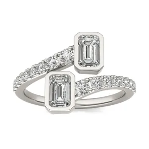 Graduated Open Bezel Ring image, 