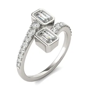 Graduated Open Bezel Ring image, 