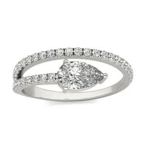 Pear Floating Wrap Ring image, 