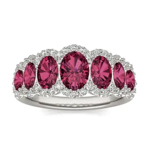 Ruby Josephine Accented Ring image, 