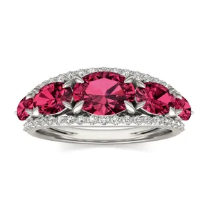 Ruby Victoria Accented Ring image, 