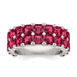 Ruby Double Row Voyager Ring image, 