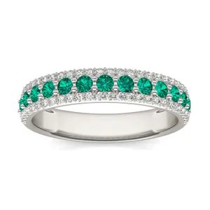 Petite Emerald Valiant Ring image, 