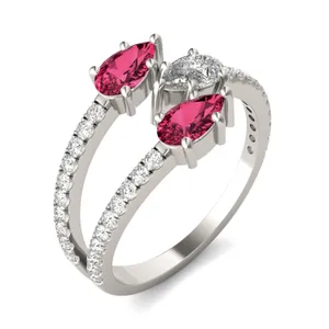 Ruby Rea Accented Ring image, 