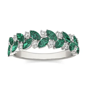 Emerald Genevieve Ring image, 