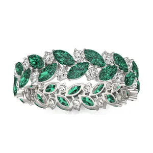 Emerald Genevieve Ring image, 