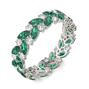 Emerald Genevieve Ring image, 