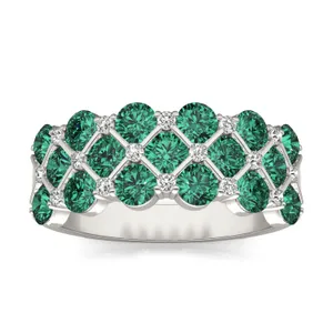 Original Emerald Quilted Ring image, 