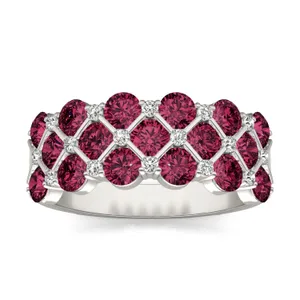 Original Ruby Quilted Ring image, 