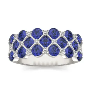 Original Sapphire Quilted Ring image, 