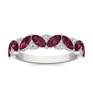 Ruby Alternating Marcella Ring image, 