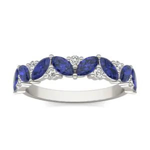 Sapphire Alternating Marcella Ring image, 