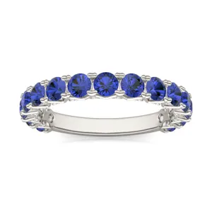 Sapphire Round Brilliant Voyager Ring image, 