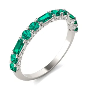 Emerald Mixed Stone Voyager Ring image, 