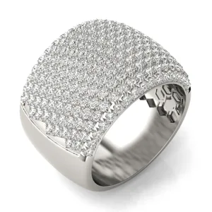 Purely Pavé Domed Ring image, 