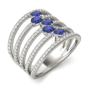 Sapphire Helena Statement Ring image, 