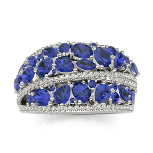 Sapphire Seraphina Statement Ring image, 