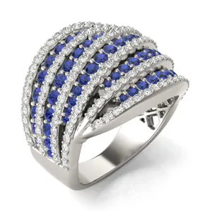 Sapphire Marine Statement Ring image, 