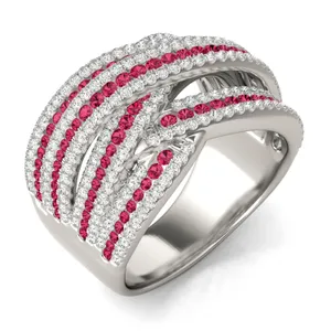 Ruby Cordelia Statement Ring image, 