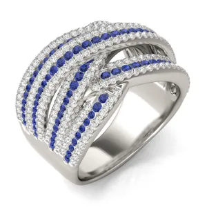 Sapphire Cordelia Statement Ring image, 