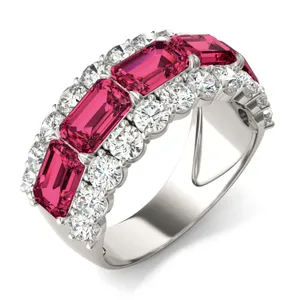 Ruby East-West Huntress Ring image, 