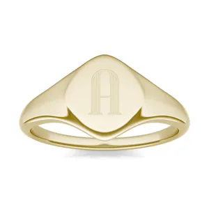 Signature Kite Initial Signet Ring A image, Signature Kite Initial Signet Ring A