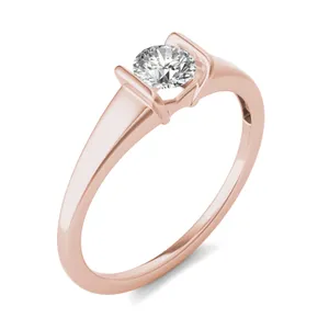 Exaggerated Channel Petite Ring image, 